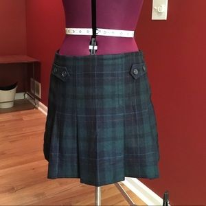 GAP plaid pleated skirt, 4